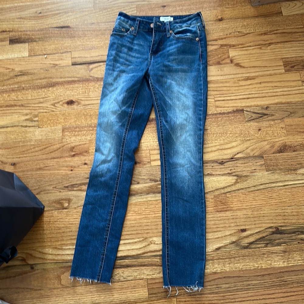 brand new blue jeans